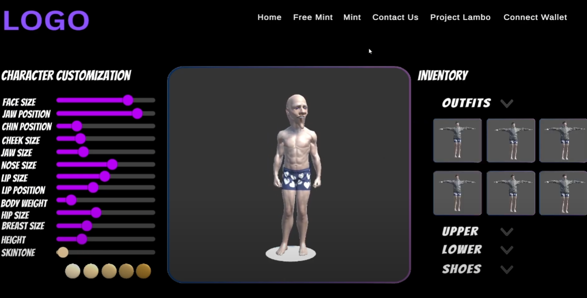 Character Customization Unity3d